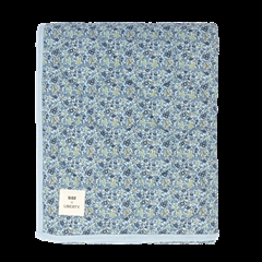 BIBS x LIBERTY Quilted Blanket Chamomile Lawn - Baby Blue m/u navn